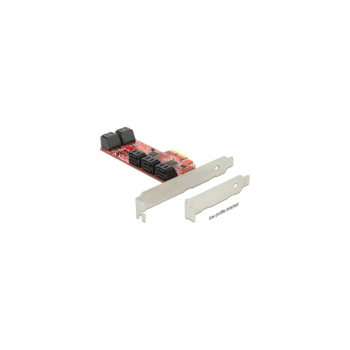 PCI ExpressCard x2 Card to 10x SATA 6 Gb s, Serial ATA-Controller — image 1