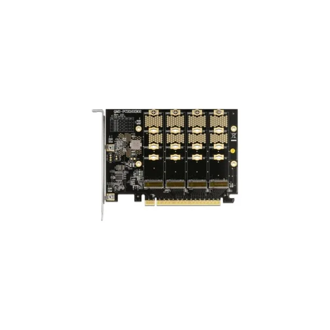 PCIe 16x Card to 4x Internal NVMe M.2, Controller — image 3