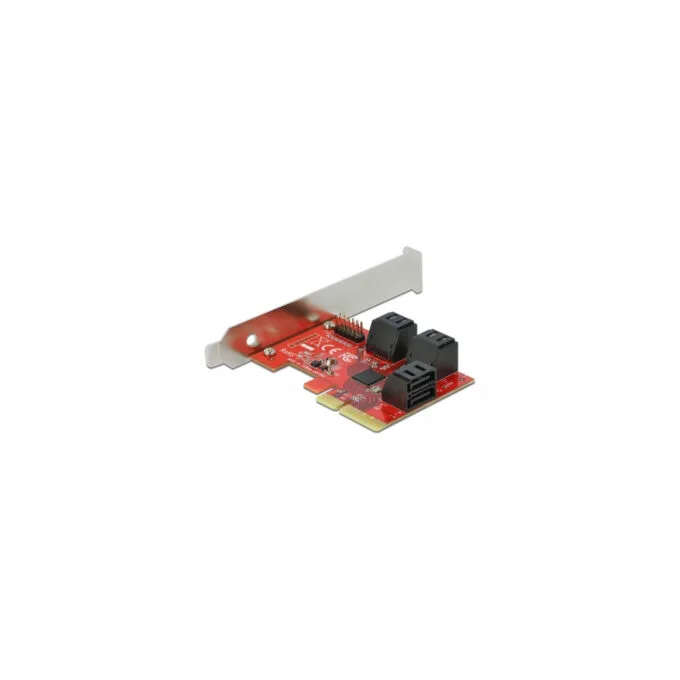 PCIe 6P SATA PCIe x4Karte - LP, Controller — image 3