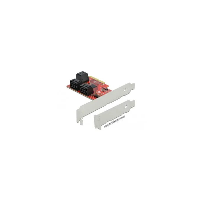 PCIe 6P SATA PCIe x4Karte - LP, Controller — image 1