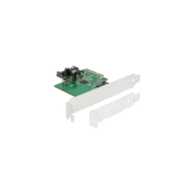 PCIe card to 1x int. USB 3.2 Gen 2 Key A 20 pin, interface card — image 1