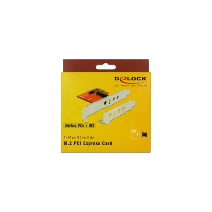 PCIe Karte to 1x intern M.2 E Low Profile, WLAN-Adapter — image 5