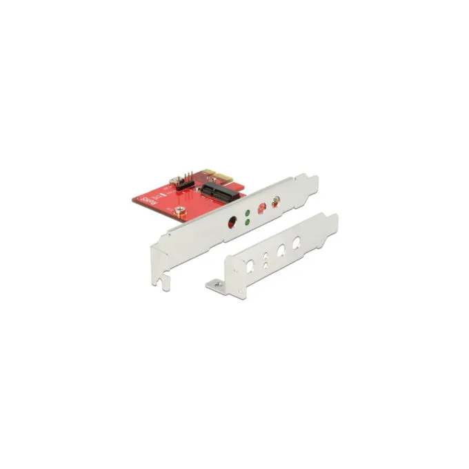 PCIe Karte to 1x intern M.2 E Low Profile, WLAN-Adapter — image 1