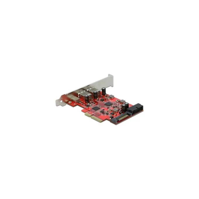 PCIe USB Expansion Card - PCIe x4 to 1x USB 3.2 Gen 2 USB-C, + 2xUSB-A, 1x internal USB 3.2 Gen 1, interface card — image 3