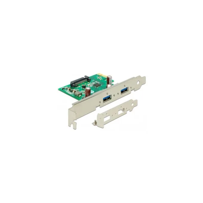 PCIe x1 Card - 2x ext. USB 3.2 Gen 1, USB controller — image 1