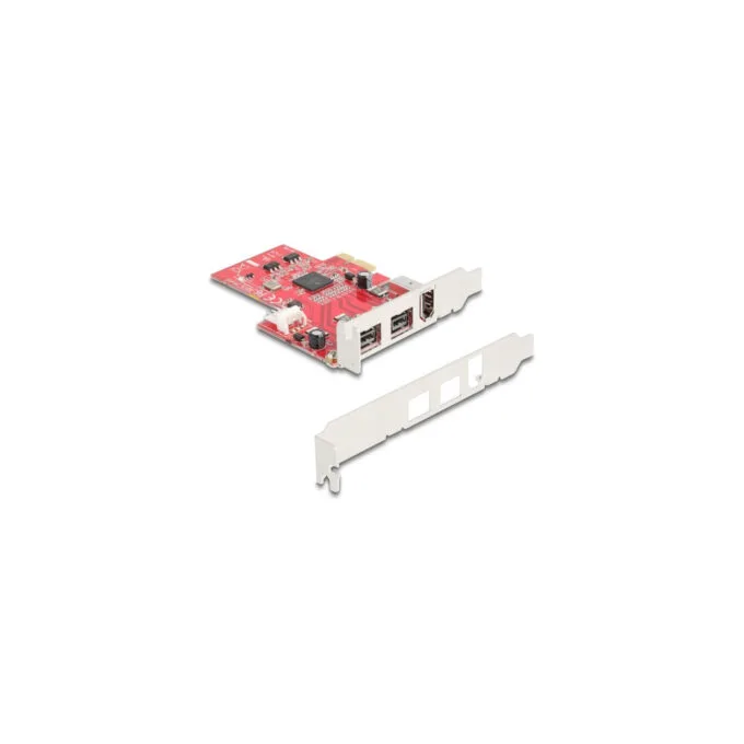 PCIe x1 to 2x FireWire 800 + 1x FireWire 400, Schnittstellenkarte — image 2