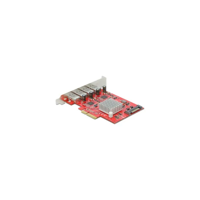 PCIe x4 to 4x extern USB-A 3.2 Gen 2, USB-Controller — image 2