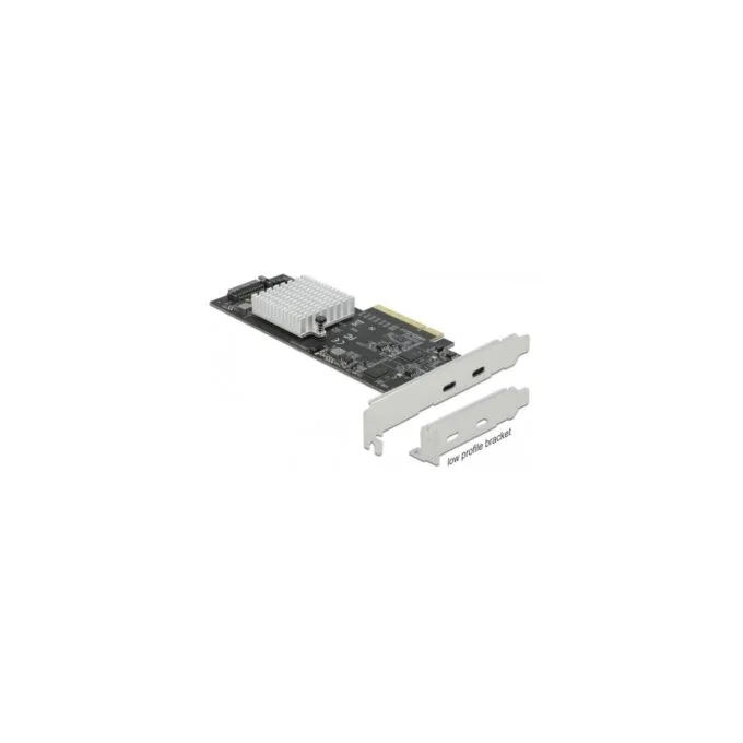 PCIe x8 to 2x external USB-X 3.2 Gen 2x2 — image 1