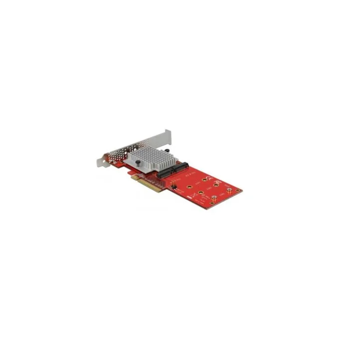 PCIe x8 to 2x internal NVMe M.2 Key M LP Adapter - PCIe x8 to 2x internal NVMe M.2 Key M LP, Adapter — image 3