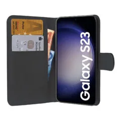 PEDEA Book Cover Classic fr Samsung Galaxy S23 FE 5G. schwarz