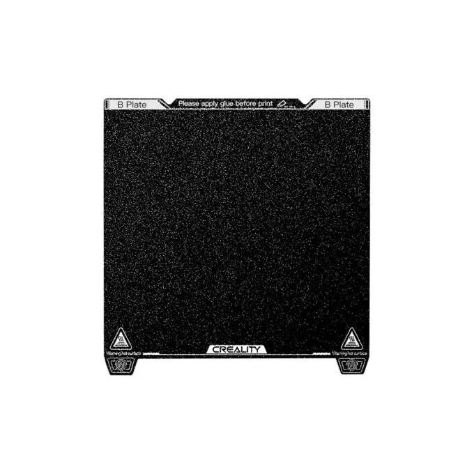 PEI Printing Platform Kit 235x235 - Spring Steel B Plate for Ender-3, S1/S1 Pro, CR-10 SE - Black PEI Coating — image 1