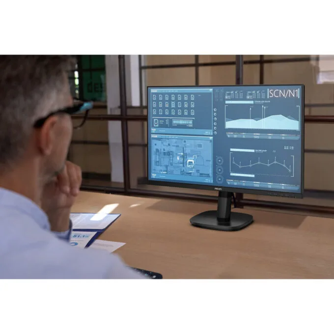 Philips 27B2U3601 - 27-inch QHD IPS Monitor, 120Hz, 4ms, USB-C 90W, HDMI+DP, Height-Adjustable - Black — image 4
