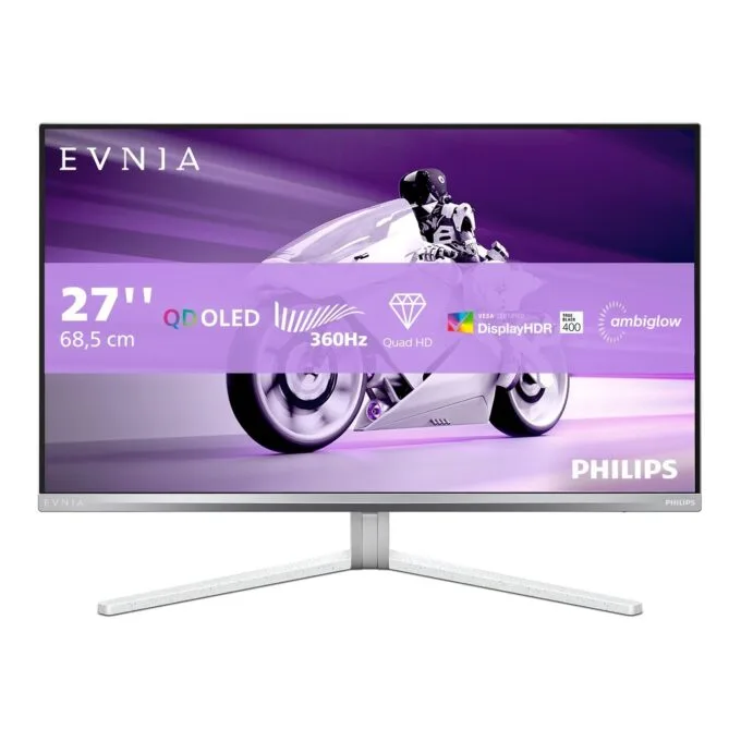 Philips 27M2N8500 - 27" 16:9 Monitor - White - 2x HDMI, DP, USB — image 1