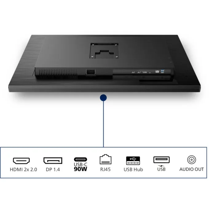 Philips 32B1U3900 - 31.5in 4K UHD VA Monitor, HDMI/DP/USB-C, Black — image 6