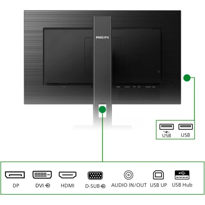 Philips 60.5 cm (23.8 inches) - 242B1G - 16:9 DVI+HDMI+DP+USB IPS — image 4