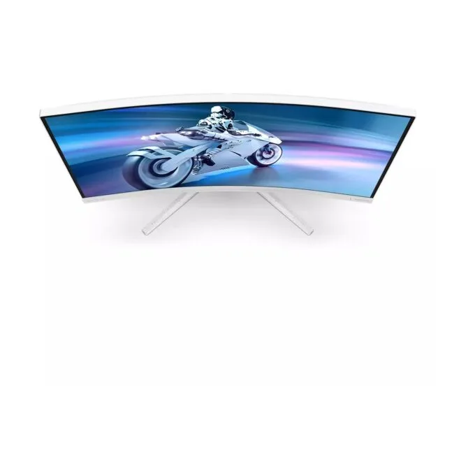 Philips 68.5cm (27.0') Curved White Monitor - 27M2C5201L - 27-inch, 16:9, 1000R curved, 2x HDMI + DP — image 4
