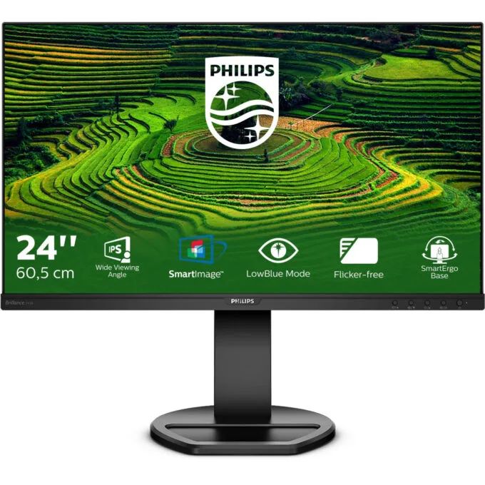 Philips B-Line 241B8QJEB 23.8" FHD IPS Monitor 75Hz 5ms DP/HDMI/DVI/VGA — image 1