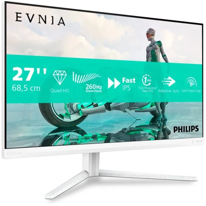 Philips Evnia 27M2N3501PA Quad HD Gaming Monitor - 27" Fast IPS 260Hz OC — image 7