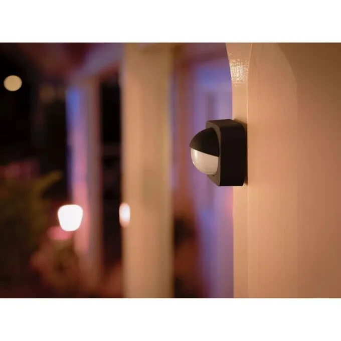 Philips Hue Outdoor Sensor - Black - PIR + Light, Zigbee, Battery — image 4