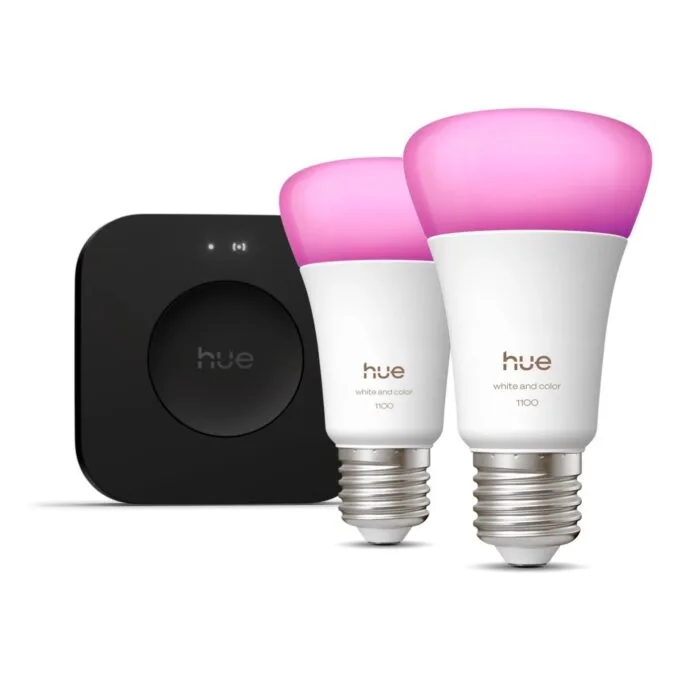 Philips Hue Starter Kit - Hue Bridge Pro + 2 E27 — image 1