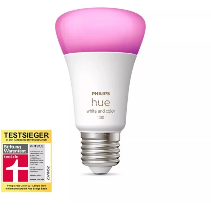 Philips Hue StiWa White&Col. Amb. E27 Single-pack 800lm 75W - Color Ambiance — image 1