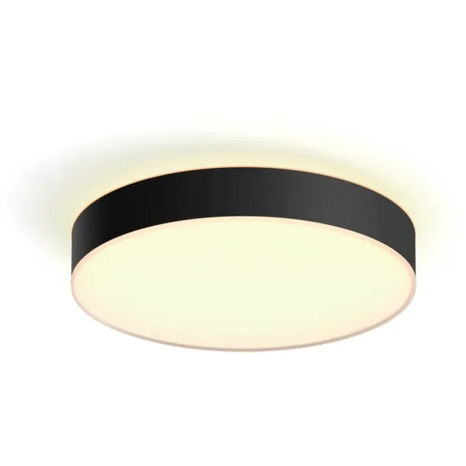 Philips Hue White Ambiance Enrave Ceiling Light L Black - 4500lm incl DS — image 1