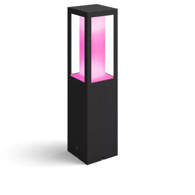 Philips Hue White & Color Ambiance Impress Sockelleuchte klein sw - Impress - RGB, Dimmable, Floor Lamp — image 1