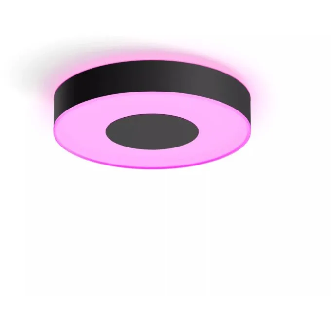 Philips Hue White & Color Ambiance Infuse Ceiling Light M Black - RGB, 2400lm, Zigbee, Dimmable — image 1