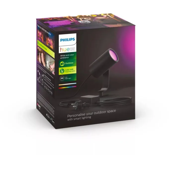 Philips Hue White & Color Ambiance Lily Spot - Color: Black, 640 lm, Dimmable, Hue-compatible — image 8