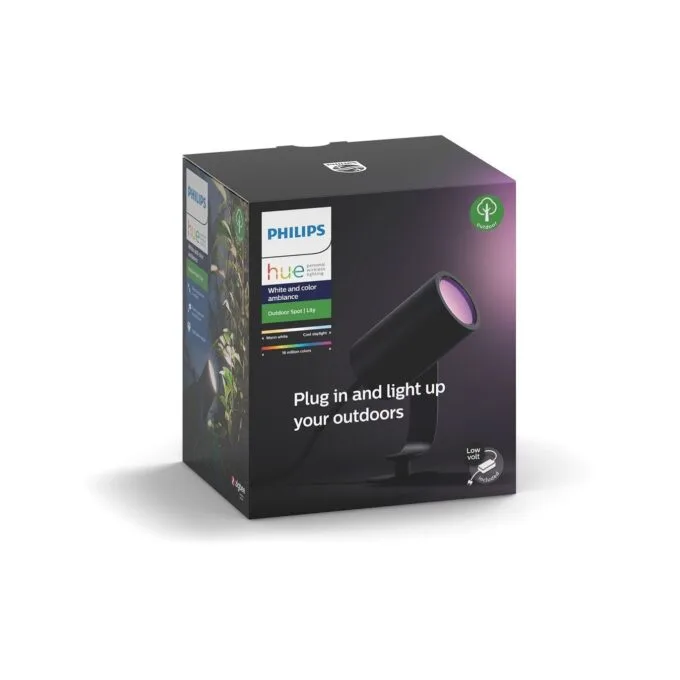 Philips Hue White & Color Ambiance Lily Spot - Color: Black, 640 lm, Dimmable, Hue-compatible — image 9