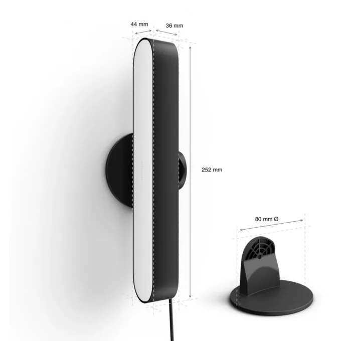 Philips Hue White & Color Ambiance Play Lightbar - 2x Lightbar - Black - 2x530 lm — image 2