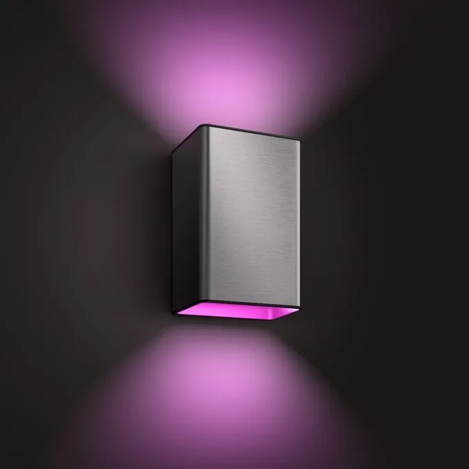 Philips Hue White & Color Ambiance Resonate Wall Lamp - RGB, 1200 lm, Silver — image 6