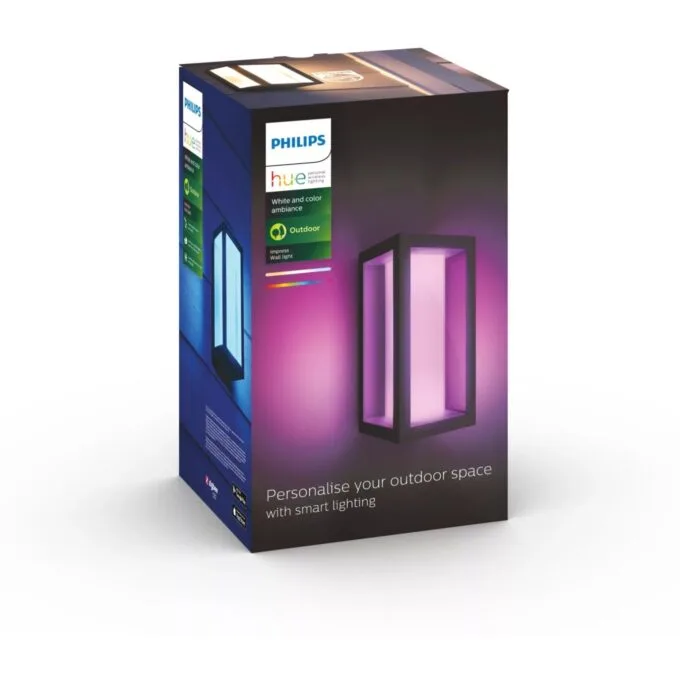 Philips Hue White & Color Ambiance Wall Lamp Slim Black - RGB, Dimmable, Zigbee — image 4