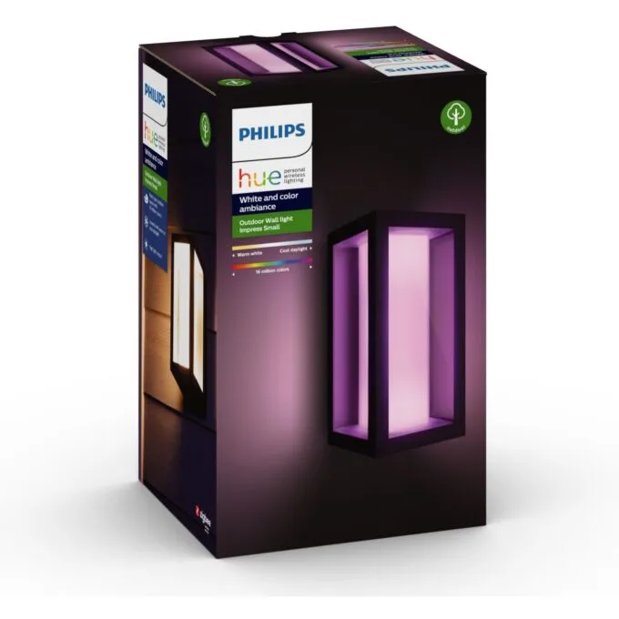 Philips Hue White & Color Ambiance Wall Lamp Slim Black - RGB, Dimmable, Zigbee — image 6