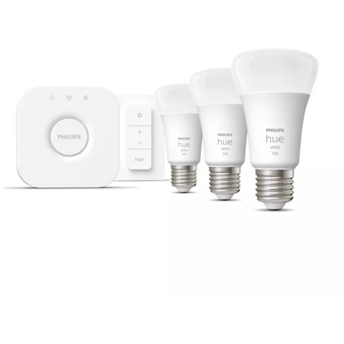 Philips Hue White E27 Starter Set - 3x1050lm, 2700K, Dimmable, Zigbee — image 2