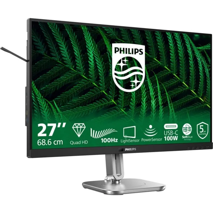Philips Monitor - 27B2G5601 - 68.5cm (27.0') 16:09 HDMI+DP+USB-C IPS — image 2