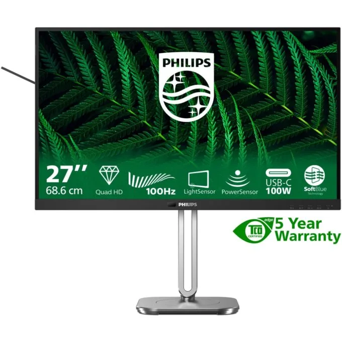 Philips Monitor - 27B2G5601 - 68.5cm (27.0') 16:09 HDMI+DP+USB-C IPS — image 8