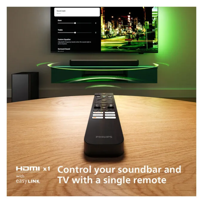 Philips Soundbar 2.1 TAB5309 10 mit kabellosem Subwoofer schwarz — image 17