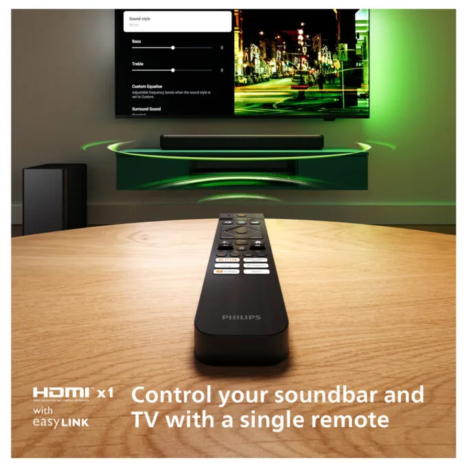 Philips Soundbar 2.1 TAB5309 10 mit kabellosem Subwoofer schwarz — image 42