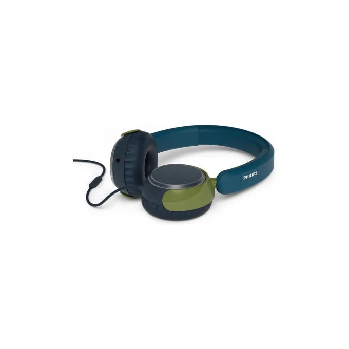 Philips TAK2000CT 00 On Ear Kopfhörer für Kinder - Blau Grün — image 2