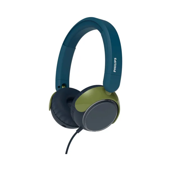 Philips TAK2000CT 00 On Ear Kopfhörer für Kinder - Blau Grün — image 1