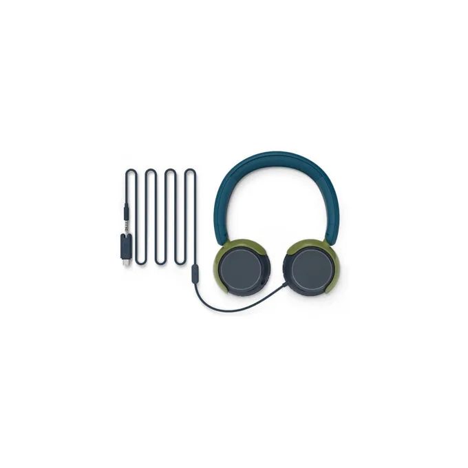 Philips TAK2000CT 00 On Ear Kopfhörer für Kinder - Blau Grün — image 8