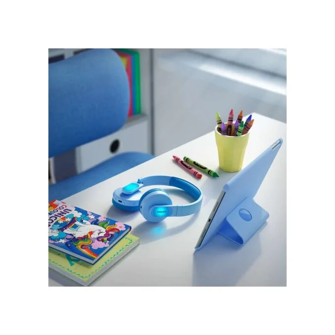 Philips TAK4206BL 00 Over-Ear Bluetooth Kids Headphones - TAK4206BL 00 - Blue — image 4