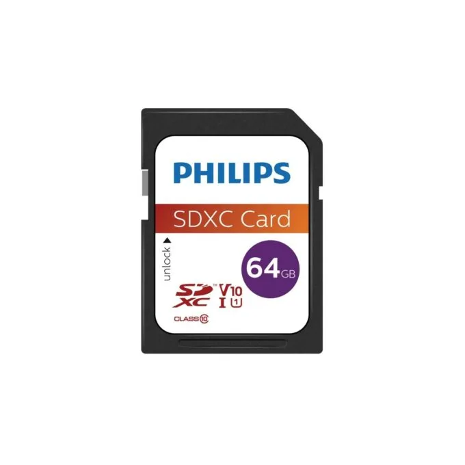 Philips XC Card 64GB SD UHS-I U1 Class 10 — image 1