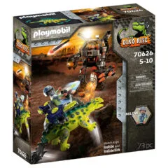 playmobil - Dino Rise - Saichania: Abwehr des Kampfläufers
