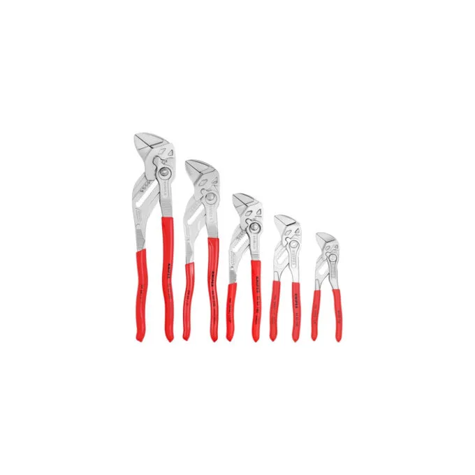 Pliers wrench set, 5 pieces, pliers set — image 3