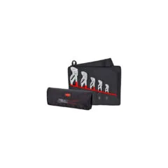 Pliers wrench set, 5 pieces, pliers set