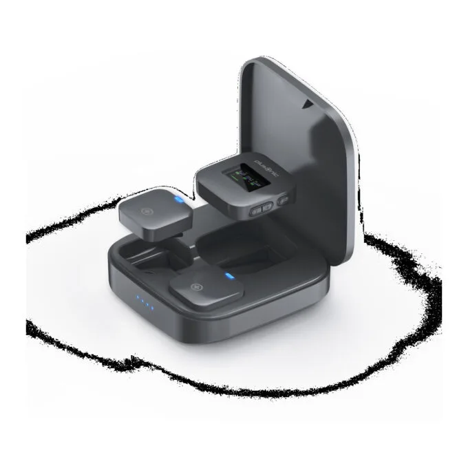 Plusonic Wireless Mikrofone Kit PS-TDS8 USB Type C Lightning 3.5mm Klinke WiFi-Micro ALLTRAVEL — image 3
