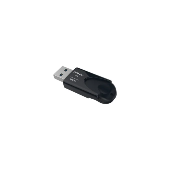 PNY Attaché 1TB USB 3.2 Gen1 Flash Drive - Black, 80 MB/s Read, Slide Design — image 3
