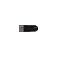 PNY Attaché 4 USB 2.0 Flash Drive - Attaché 4 - Black 8GB